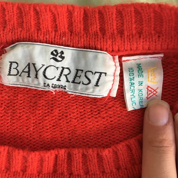 Vintage red sweater - Picture 3 of 3